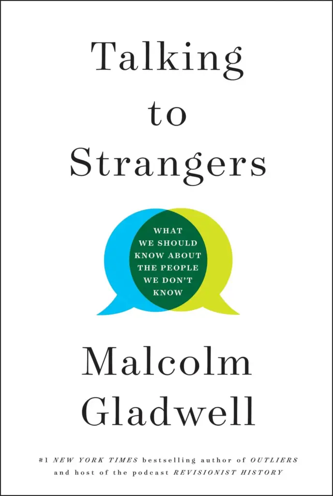 Portada del libro en inglés "Talking to strangers".